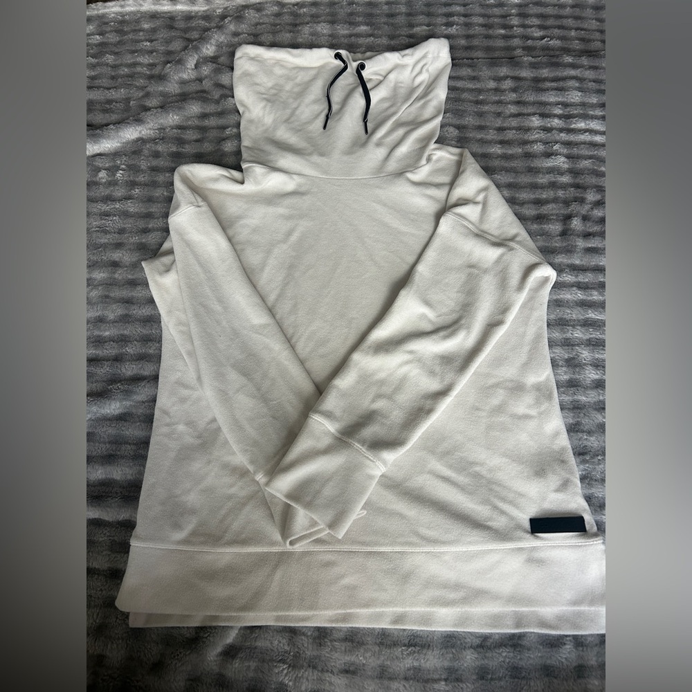 Calvin Klein Performance White Cowl Neck Sweater